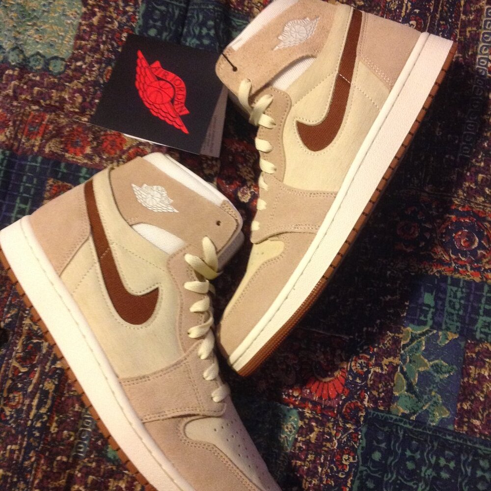 Air Jordan 1 Zoom Air CMFT 2 Men's Multicolor Suede Sneakers -11.5 -New in Box